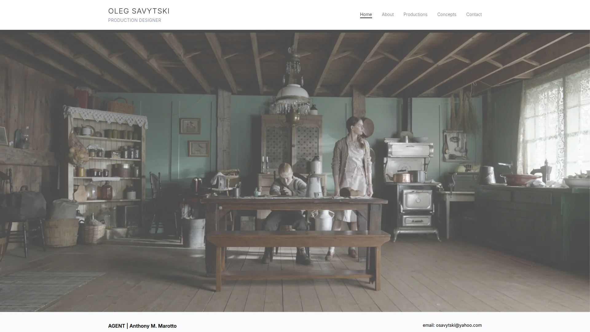 Oleg Savytski - Production Designer Portfolio